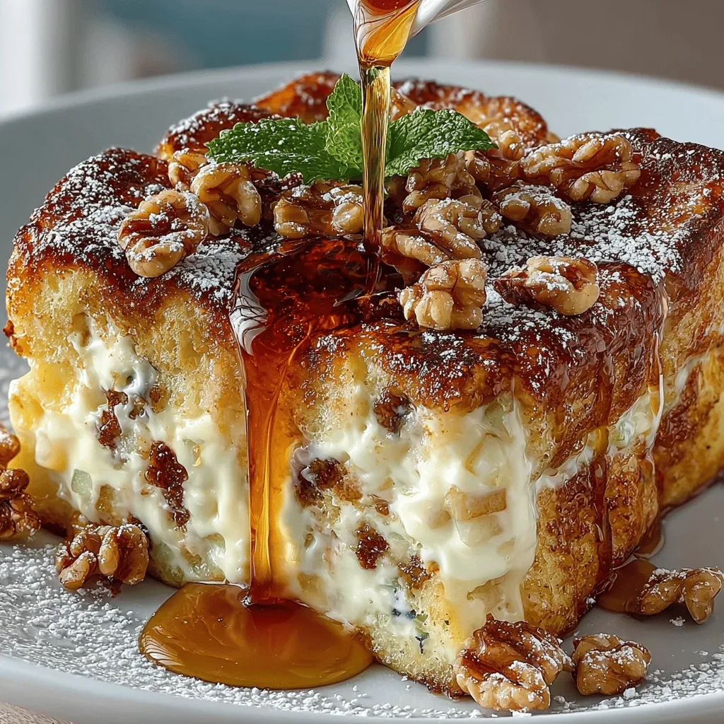 Indulging in a delicious breakfast can set a positive tone for your day, and nothing epitomizes this better than a warm, comforting dish of Apple Cinnamon French Toast Bake. This delightful recipe merges the warm, inviting aroma of cinnamon with the sweet, tender bite of baked apples, all enveloped in a creamy custard that soaks into fluffy pieces of French bread. It’s a dish that not only satisfies your taste buds but also offers a nostalgic experience reminiscent of cozy family gatherings and lazy weekend brunches.