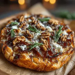 Fig Jam Pizza Delight: A Sweet and Savory Culinary Adventure