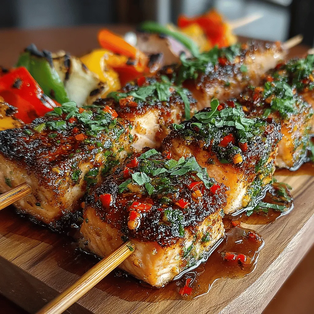 When it comes to quick and flavorful meals that can impress guests or satisfy a family craving, few dishes rival the deliciousness of Maple Glazed Salmon Skewers. This recipe is not only visually appealing with its vibrant colors and tantalizing glaze, but it also delivers a delightful balance of sweet and savory flavors. The salmon, a star ingredient in this dish, is paired with a luscious maple syrup marinade, creating a culinary experience that is both satisfying and healthful.