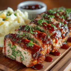 Cranberry Maple Glazed Meatloaf: Cooking Techniques and Serving Suggestions