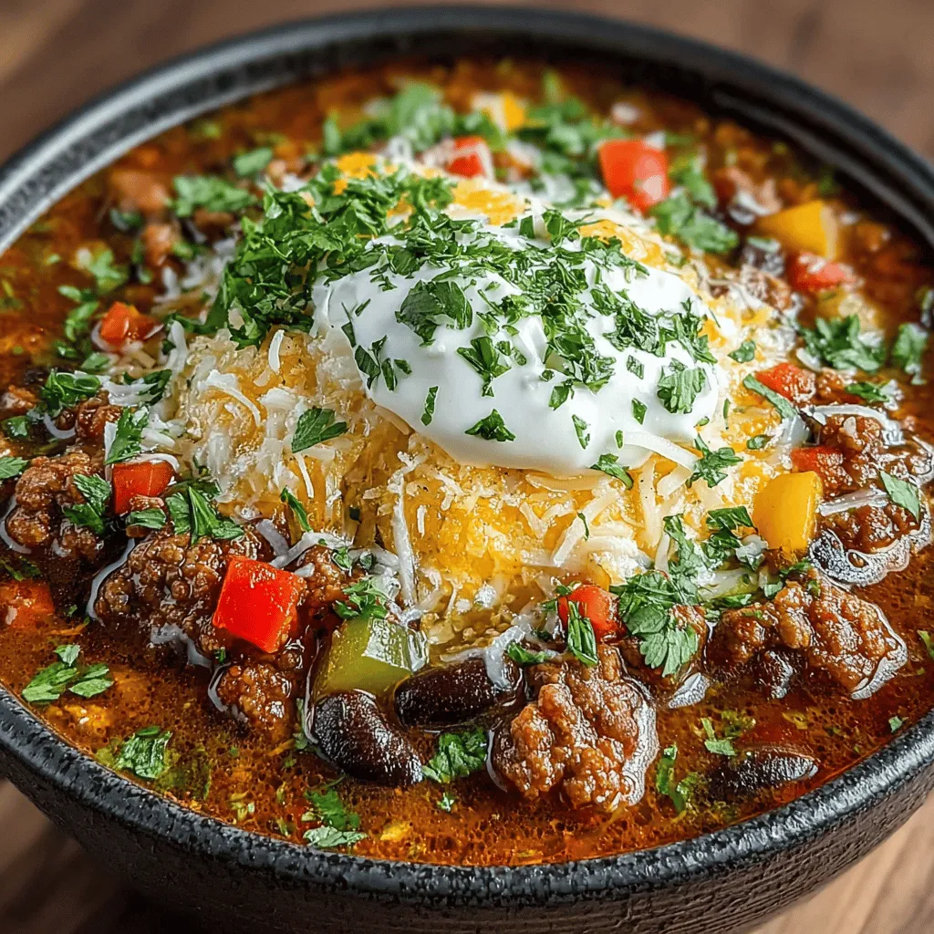 In today's fast-paced world, finding the time to prepare a hearty meal can be challenging, especially during busy weeknights. Quick and nutritious recipes are essential for maintaining a balanced diet without sacrificing flavor. The Quick Spicy Turkey and Bean Chili stands out as a perfect solution, offering a wholesome combination of lean protein and beans that can be ready in under 40 minutes. This dish not only packs a punch of flavor but also provides a versatile canvas for customization, allowing you to adjust the spice levels and ingredients to suit your personal taste preferences.