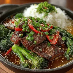 Savory Beef & Broccoli Boost: Cooking Process and Serving Suggestions