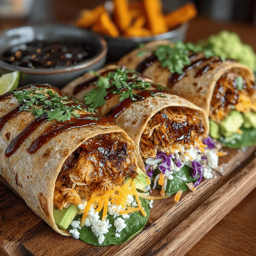 In the realm of quick and healthy meals, Savory BBQ Chicken and Sweet Potato Wraps stand out as a wholesome option packed with flavor and nutrition. This delightful recipe combines tender BBQ chicken with the natural sweetness of roasted sweet potatoes, all wrapped in a whole wheat tortilla. Perfect for a quick dinner or a nourishing lunch on the go, these wraps are not only easy to make but also customizable to your taste preferences. In this article, we will explore the benefits of each ingredient, the step-by-step cooking process, and the reasons why this dish deserves a spot in your weekly meal rotation.