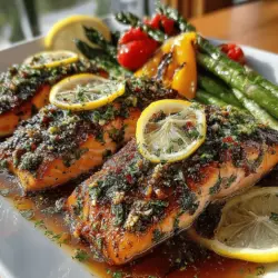 Citrusy Herb-Infused Grilled Salmon with Seasonal Veggies