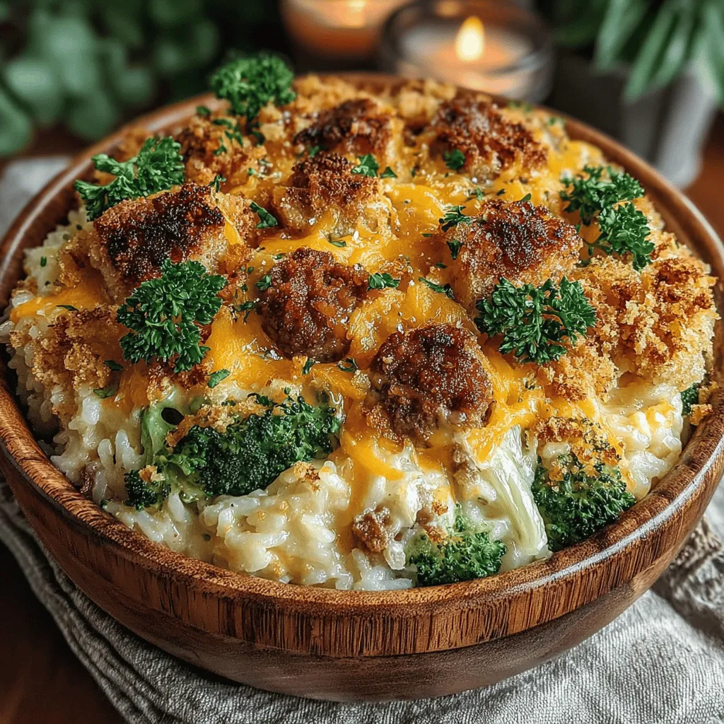 When it comes to comfort food, few dishes can compete with a well-crafted casserole. The Cheesy Turkey and Broccoli Rice Casserole stands out as a hearty, nutritious option that marries lean ground turkey, vibrant broccoli, and creamy cheese into a delightful one-dish meal. This recipe is not just about filling stomachs; it’s about nourishing bodies with wholesome ingredients while still delighting the taste buds. Whether you’re navigating a busy weeknight schedule or planning a special occasion meal, this casserole is the perfect solution for families looking to balance convenience with nutrition.