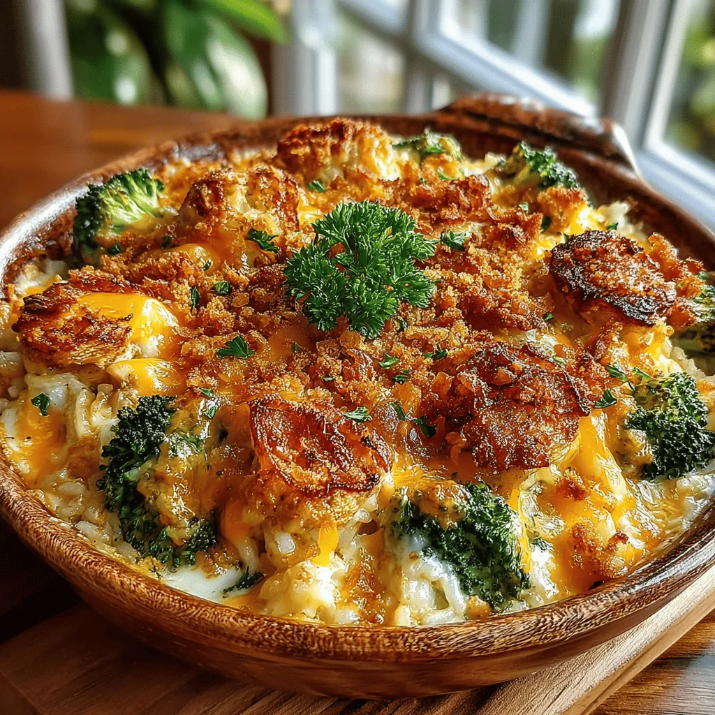 When it comes to comfort food, few dishes can compete with a well-crafted casserole. The Cheesy Turkey and Broccoli Rice Casserole stands out as a hearty, nutritious option that marries lean ground turkey, vibrant broccoli, and creamy cheese into a delightful one-dish meal. This recipe is not just about filling stomachs; it’s about nourishing bodies with wholesome ingredients while still delighting the taste buds. Whether you’re navigating a busy weeknight schedule or planning a special occasion meal, this casserole is the perfect solution for families looking to balance convenience with nutrition.