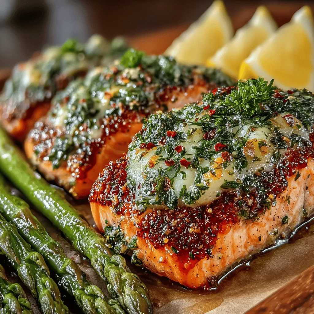 Experience a delightful culinary adventure with our Savory Herb-Crusted Salmon with Crisp Asparagus. This dish is not only a feast for the taste buds but also a wholesome choice for those seeking a nutritious meal. Salmon has gained immense popularity due to its rich omega-3 fatty acids, which support heart health and overall well-being. When paired with a vibrant herb crust and the crisp texture of asparagus, this dish transforms into a gourmet experience that is both easy to prepare and elegant enough for special occasions.