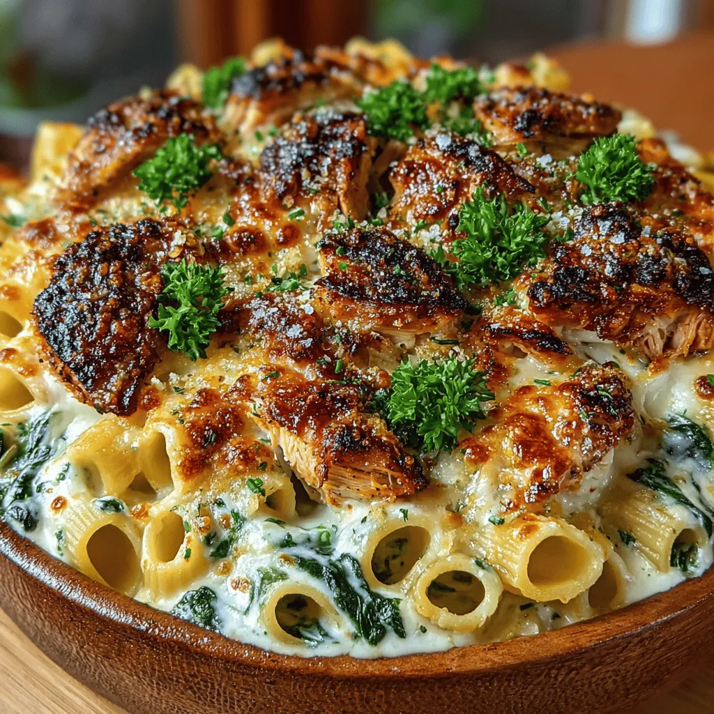 In the realm of comfort food, creamy pasta bakes hold a special place in our hearts. These hearty dishes combine tender pasta with rich, flavorful ingredients, creating an irresistible meal that caters to both family dinners and casual gatherings. Among the many variations of pasta bakes, the Creamy Spinach and Chicken Pasta Bake stands out as a wholesome option that not only satisfies your taste buds but also incorporates nutritious ingredients like spinach and chicken into your diet. In this article, we will delve into the ingredients, preparation steps, and the numerous benefits of making this delightful dish.