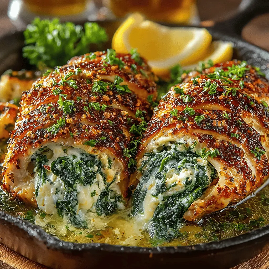 When it comes to crafting a meal that is both nutritious and bursting with flavor, Spinach & Feta Stuffed Chicken Breast stands out as an exceptional choice. This delectable dish not only pleases the palate but also provides a wealth of nutritional benefits, making it a perfect option for health-conscious individuals and families alike. The combination of tender chicken, fresh spinach, and tangy feta cheese creates a flavor profile that is both vibrant and satisfying, appealing to a wide range of taste preferences.
