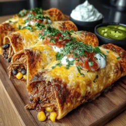 Zesty Black Bean Chicken Enchiladas