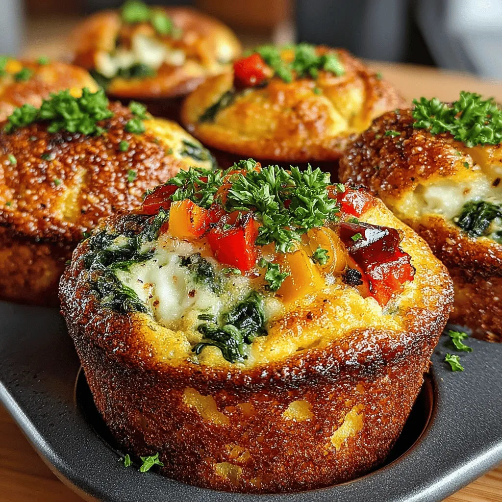 In the quest for quick, healthy meals that don’t compromise on taste, Spinach-Powered High-Protein Egg Muffins emerge as a perfect solution. Packed with protein and vibrant vegetables, these muffins are not only easy to prepare but also versatile, making them an excellent choice for breakfast, lunch, or a nutritious snack. Whether you’re an athlete looking to fuel your workouts or someone simply trying to maintain a balanced diet, these muffins deliver a wholesome burst of flavor and nutrients in every bite. This article provides a detailed exploration of this delightful recipe, its nutritional benefits, and tips for customization, ensuring you can enjoy these muffins guilt-free while fueling your day.