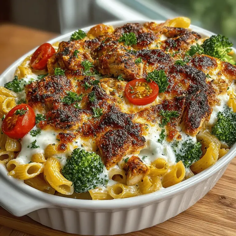 Creating a delicious Creamy Chicken and Broccoli Pasta Bake requires not only quality ingredients but also the right techniques to ensure a perfectly balanced dish. Here’s a detailed guide to help you navigate through the process with ease.