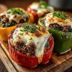 Savory Turkey and Spinach Stuffed Peppers: The Perfect Meal