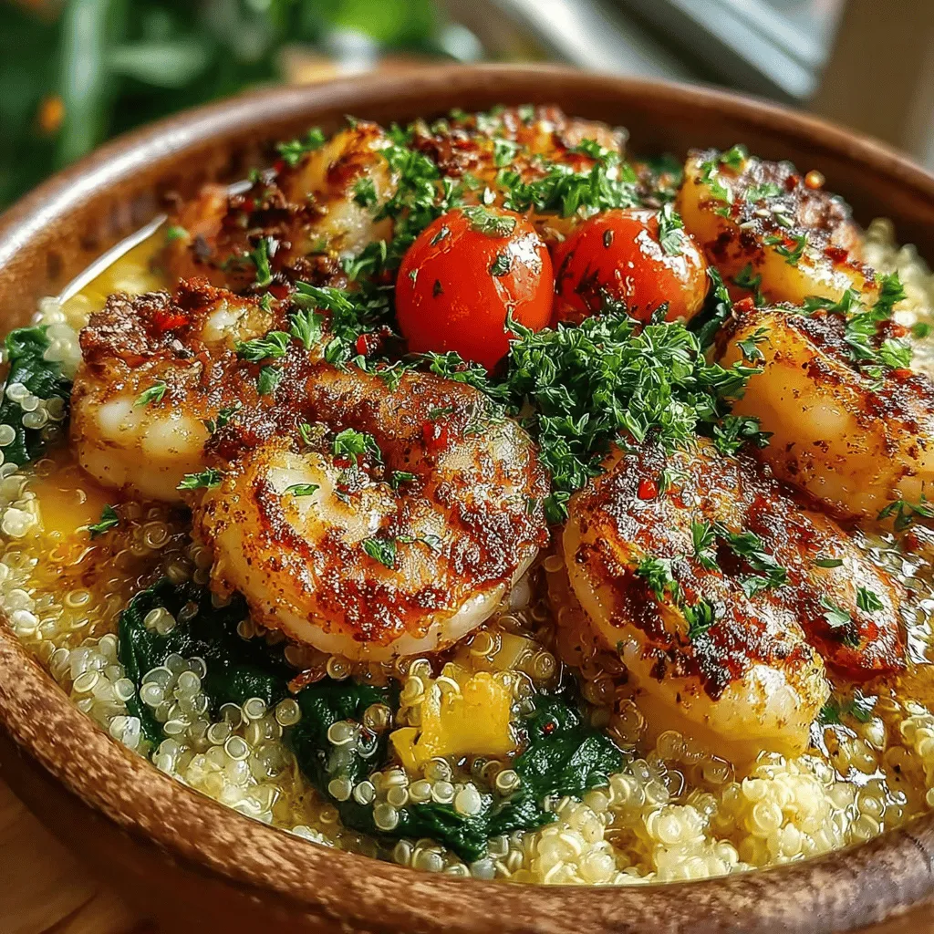 Before diving into the cooking process, it’s important to understand the key ingredients that make up Zesty Lemon Garlic Shrimp & Quinoa Bowls. Each component plays a vital role in not only the flavor but also the nutritional profile of this dish.