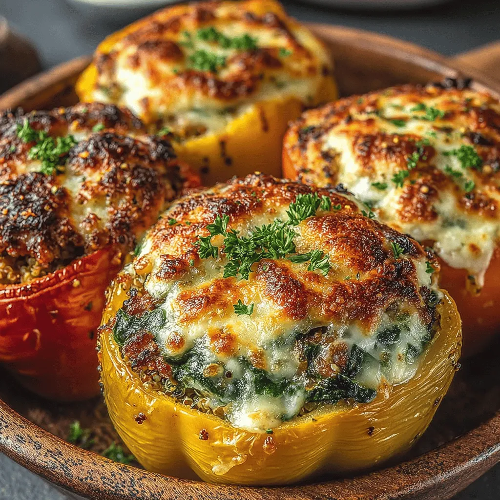 Stuffed peppers have long been celebrated as a versatile dish that caters to a wide range of tastes and dietary needs. These vibrant vessels can be filled with a variety of ingredients, making them a canvas for culinary creativity. From traditional rice and meat mixtures to vegetarian versions brimming with grains and vegetables, the possibilities are truly endless. In this article, we will delve into a particularly enticing recipe: Savory Turkey and Spinach Stuffed Peppers. This dish not only showcases a beautiful presentation but also combines nutrition, flavor, and ease of preparation, making it a perfect choice for busy weeknight dinners or meal prep for the week ahead.