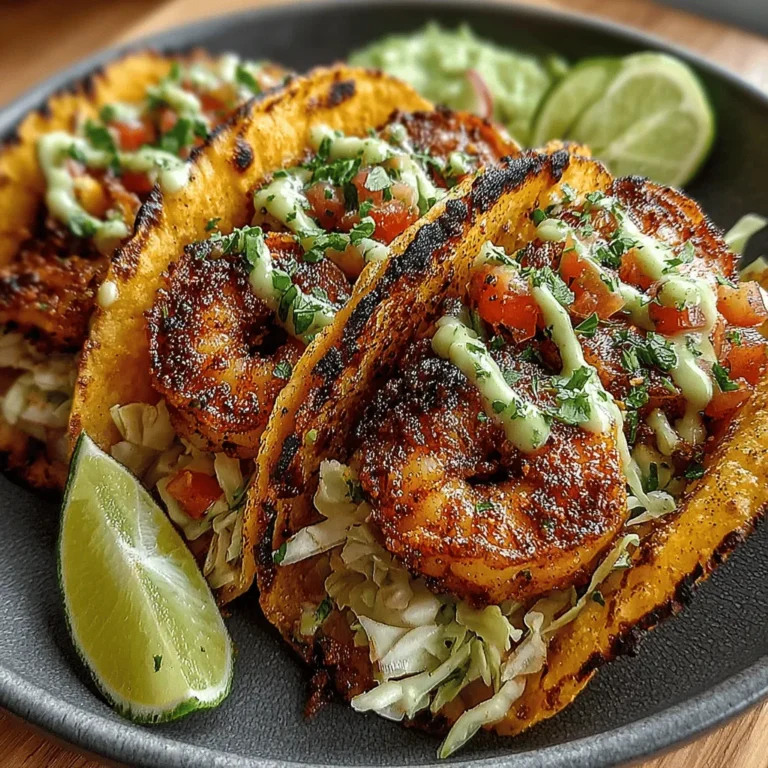 - 1 pound large shrimp, peeled and deveined - 1 tablespoon olive oil - 1 teaspoon smoked paprika - 1 teaspoon ground cumin - 1 teaspoon garlic powder - Juice of 1 lime - Salt and pepper, to taste - 8 small corn or flour tortillas - 1 cup shredded cabbage (green or purple) - 1/2 cup fresh cilantro, chopped - 1 avocado, pitted and peeled - 1/2 cup Greek yogurt - Additional lime wedges for serving