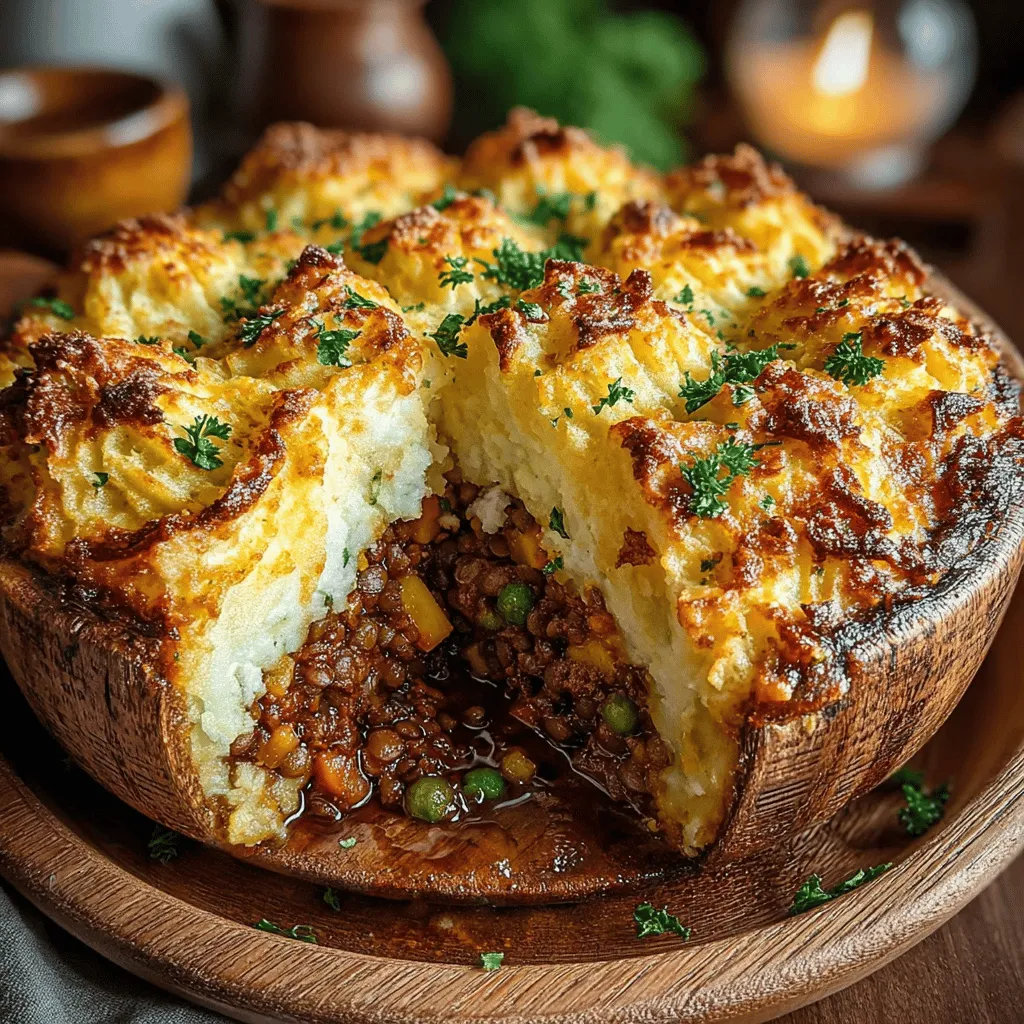 Shepherd's pie is a beloved dish that has warmed hearts and filled bellies for generations. Traditionally crafted with minced meat and topped with creamy mashed potatoes, this classic comfort food evokes feelings of home and nostalgia. However, as more people embrace plant-based diets, the demand for vegan alternatives has risen. Enter the Hearty Lentil and Potato Shepherd’s Pie—a satisfying, nutritious, and delicious twist on the original. This delightful recipe substitutes protein-rich lentils for meat, creating a filling that is not only hearty but also brimming with flavor. Whether you’re cooking for your family, hosting a gathering, or simply enjoying a cozy night in, this dish is sure to please.