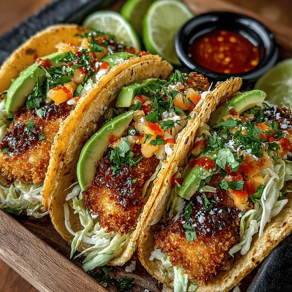 Tacos are a beloved staple in many cuisines around the world, known for their versatility and ability to cater to an array of tastes and dietary preferences. From traditional Mexican flavors to innovative modern creations, tacos can be filled with just about anything, making them a crowd-pleaser at gatherings, dinner tables, and food trucks alike. Among the myriad of taco variations, crispy oven-baked fish tacos stand out as a delicious and healthier alternative to their fried counterparts. This recipe not only offers a satisfying crunch but also encapsulates the fresh, vibrant flavors of the ocean and garden, making it a perfect choice for those seeking a lighter meal without sacrificing taste.