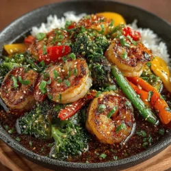 Sizzling Shrimp & Garden Veggie Stir-Fry: A Flavorful Journey