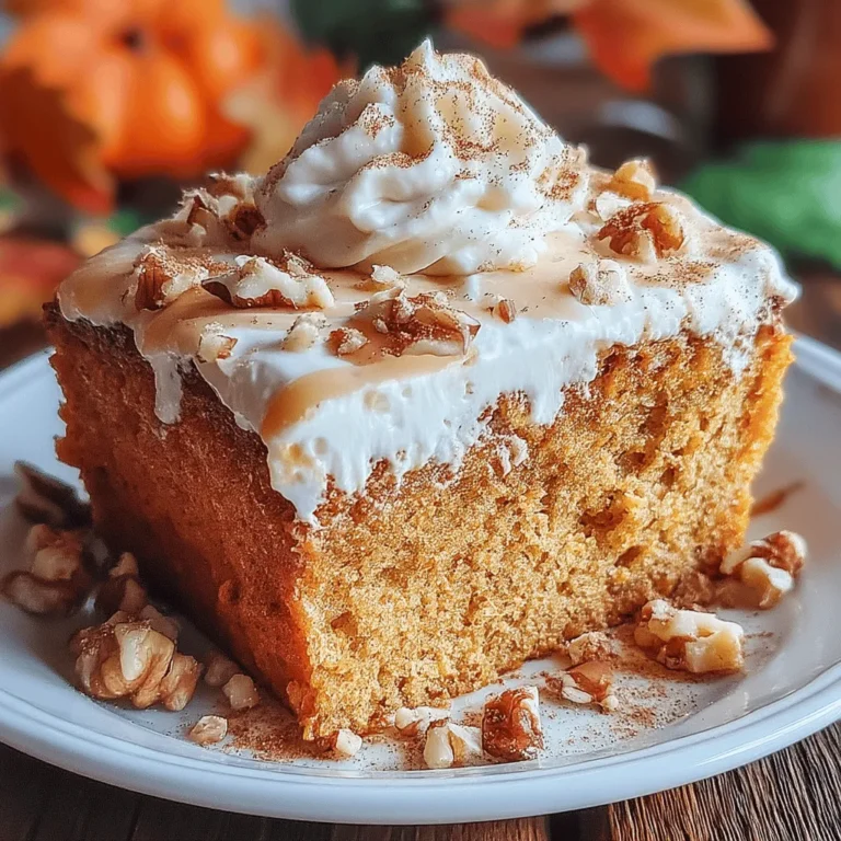 Autumn is the season that beckons cozy vibes, warm sweaters, and, most importantly, delightful treats that celebrate the flavors of the harvest. One such indulgence is the Cozy Pumpkin Spice Cake with Cinnamon Cream, a recipe that perfectly encapsulates the essence of fall. This cake combines the warm spices of cinnamon, nutmeg, and ginger with the rich, earthy flavor of pumpkin, creating a moist and flavorful dessert. Whether you're hosting a gathering or simply enjoying a quiet evening at home, this cake is sure to provide comfort and satisfaction. In this article, we will delve into the details of this delicious recipe, covering everything from its ingredients and preparation steps to the science behind the flavors.