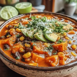 Sweet & Spicy Sweet Potato and Black Bean Chili Bowl: A Wholesome Delight for Any Day