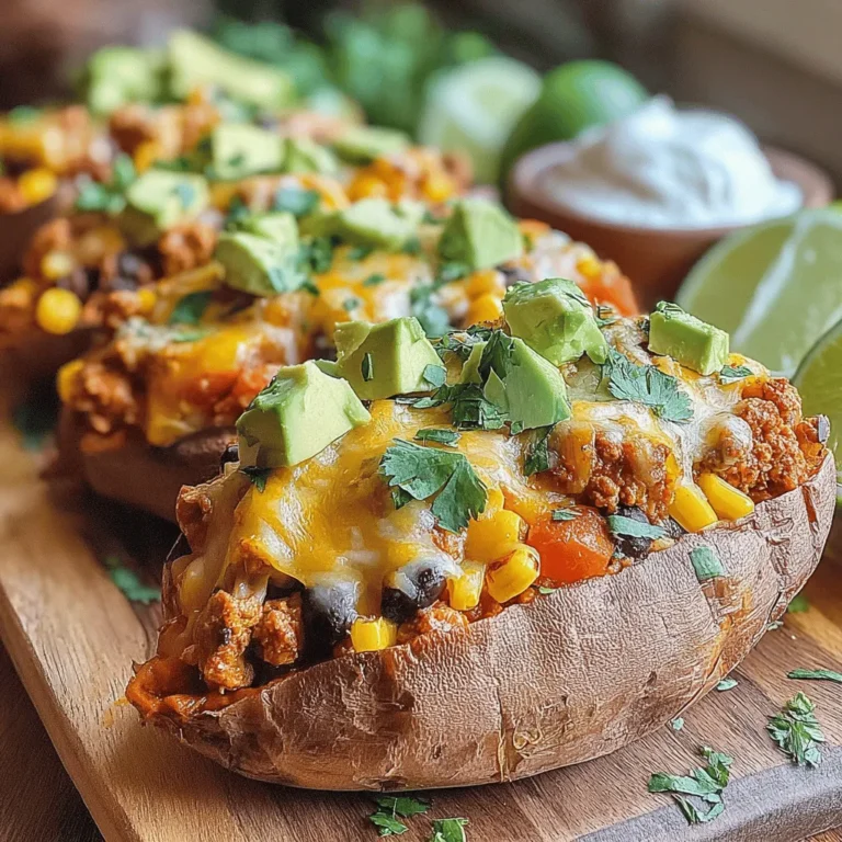 Taco stuffed sweet potatoes are a delightful fusion of flavors, combining the nutritious sweetness of baked sweet potatoes with the savory goodness of taco fillings. This dish not only satisfies your taste buds but also provides a wholesome meal packed with protein, fiber, and vitamins. Perfect for weeknight dinners or meal prep, this recipe is versatile enough for meat-eaters and plant-based enthusiasts alike. In this article, we will explore the ingredients, step-by-step preparation, nutritional benefits, and serving suggestions to make your taco stuffed sweet potatoes a standout dish.