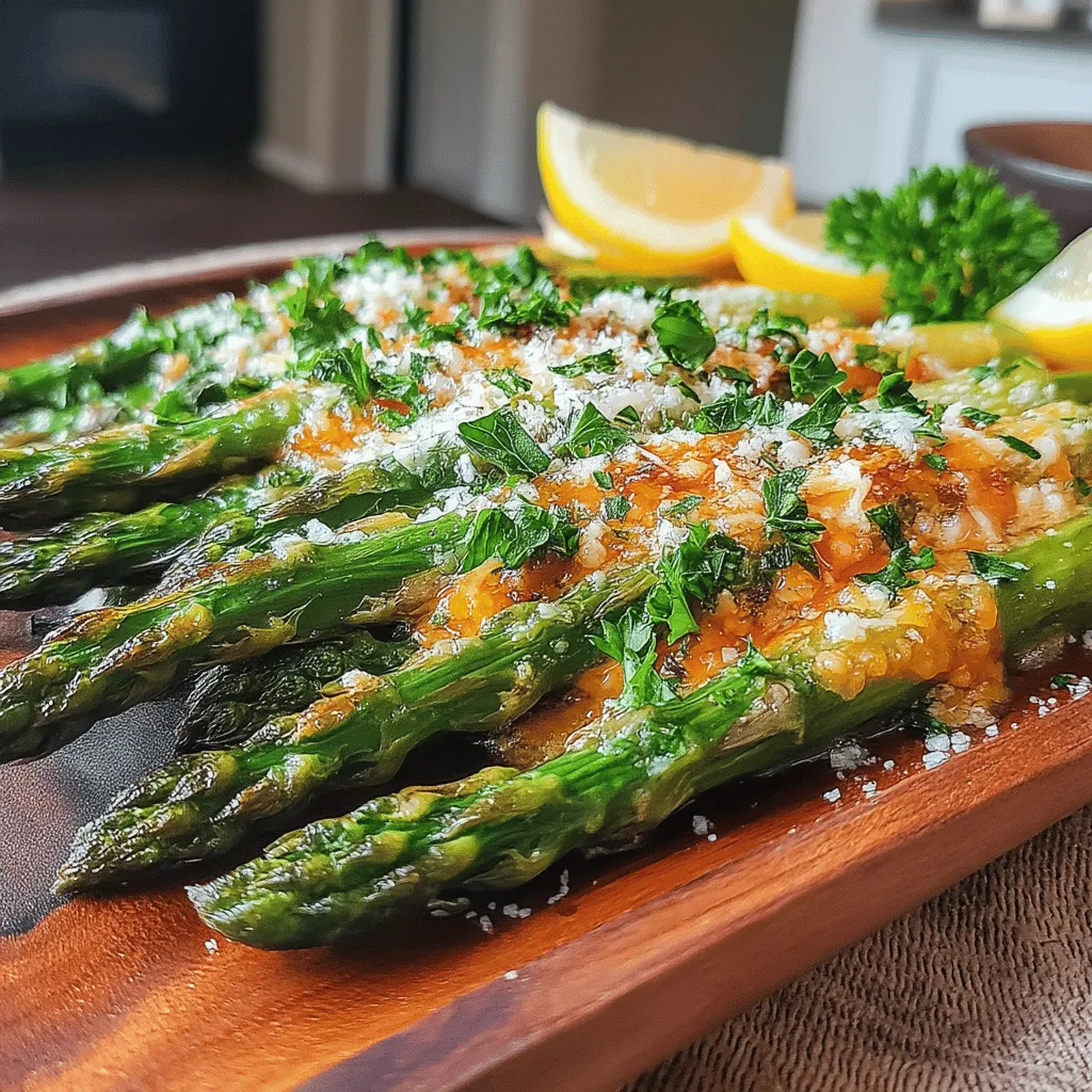 Crispy Garlic Butter Asparagus Delight is a dish that perfectly marries flavor with simplicity, making it an ideal side for both casual weeknight dinners and elegant gatherings. The combination of fresh asparagus, rich garlic butter, and a hint of citrus creates a delightful balance that enhances any meal. This recipe is not only quick to prepare but also celebrates the natural goodness of asparagus, making it a standout choice for health-conscious food lovers.