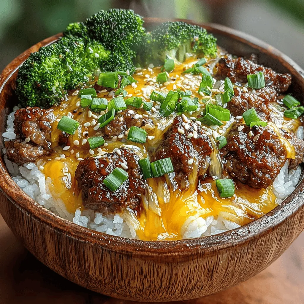 In the world of quick and satisfying meals, Cheesy Beef and Broccoli Rice Bowls stand out as a deliciously hearty option. This recipe combines savory ground beef, vibrant broccoli, and creamy cheddar cheese over a bed of fluffy rice, creating a comforting dish perfect for weeknight dinners. Not only is it easy to prepare, but it also packs a nutritional punch, making it a favorite among families. In this article, we will delve into the step-by-step process of creating this delightful meal, explore the nutritional benefits of the ingredients, and offer insights into variations you can try.