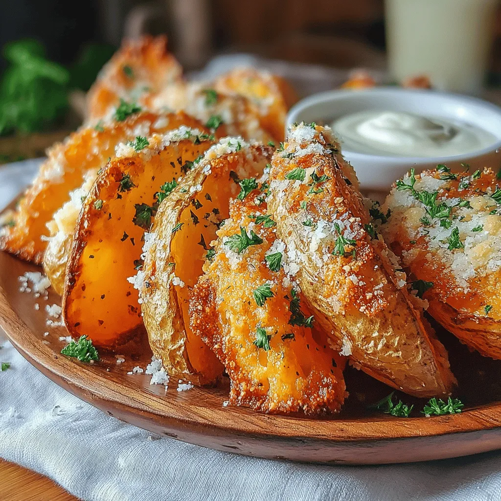 Crispy Garlic Parmesan Potato Wedges are a delightful twist on the classic potato side dish, bringing together the rich flavors of garlic and Parmesan cheese with a satisfying crunch. Ideal for any occasion, whether you’re hosting a gathering or simply looking for a comforting side, these wedges are both easy to prepare and incredibly delicious. In this article, we will explore the ingredients, preparation, and cooking techniques to create the perfect batch of these golden-brown delights, along with insights into their nutritional benefits and serving suggestions.