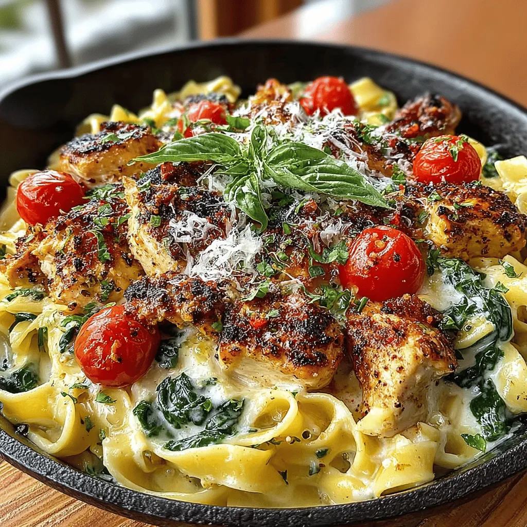 In today's fast-paced world, finding a delicious and nourishing meal that can be prepared in under an hour is a true culinary gem. The Creamy Chicken & Spinach Pasta Skillet is a delightful dish that combines tender chicken, fresh spinach, and a rich, creamy sauce all in one skillet. Not only is this recipe easy to follow, but it is also packed with flavors that will satisfy your cravings and impress your family or guests. In this post, we will explore the ingredients, step-by-step instructions, and the nutritional benefits of this hearty meal.