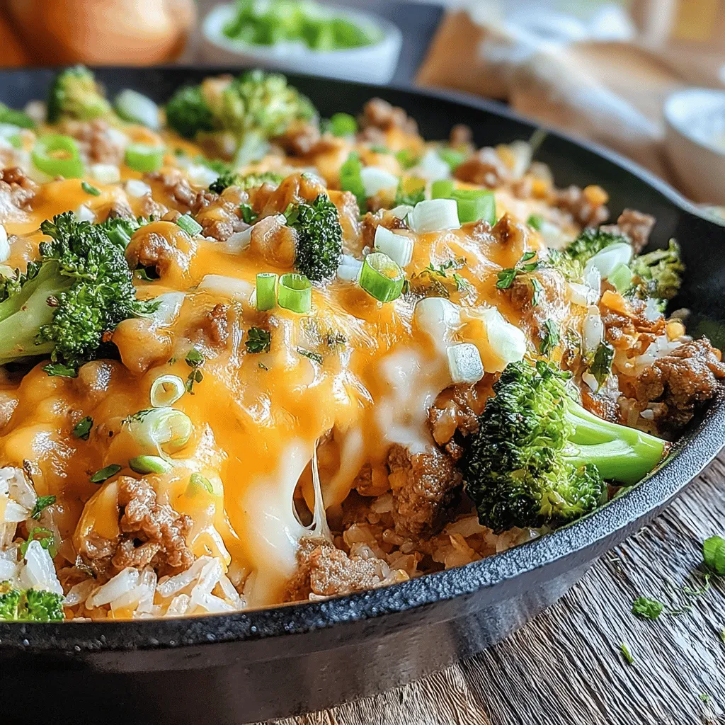 In today's fast-paced world, one-pan meals have emerged as a lifesaver for busy families and individuals. They offer the perfect solution for those seeking quick yet nutritious dinner options without the hassle of extensive cleanup. Among these delightful dishes is the One-Pan Cheesy Beef and Broccoli Skillet, a hearty and flavorful recipe that delivers on both taste and convenience.