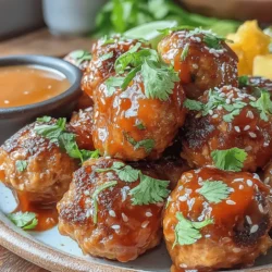 Are you ready to elevate your meatball game? These Sweet & Smoky Air Fryer BBQ Pineapple Meatballs are a delightful fusion of flavors that will tantalize your taste buds. The combination of sweet pineapple and smoky BBQ sauce creates a mouthwatering dish that’s perfect for any occasion, whether it's a weeknight dinner or a fun gathering with friends.