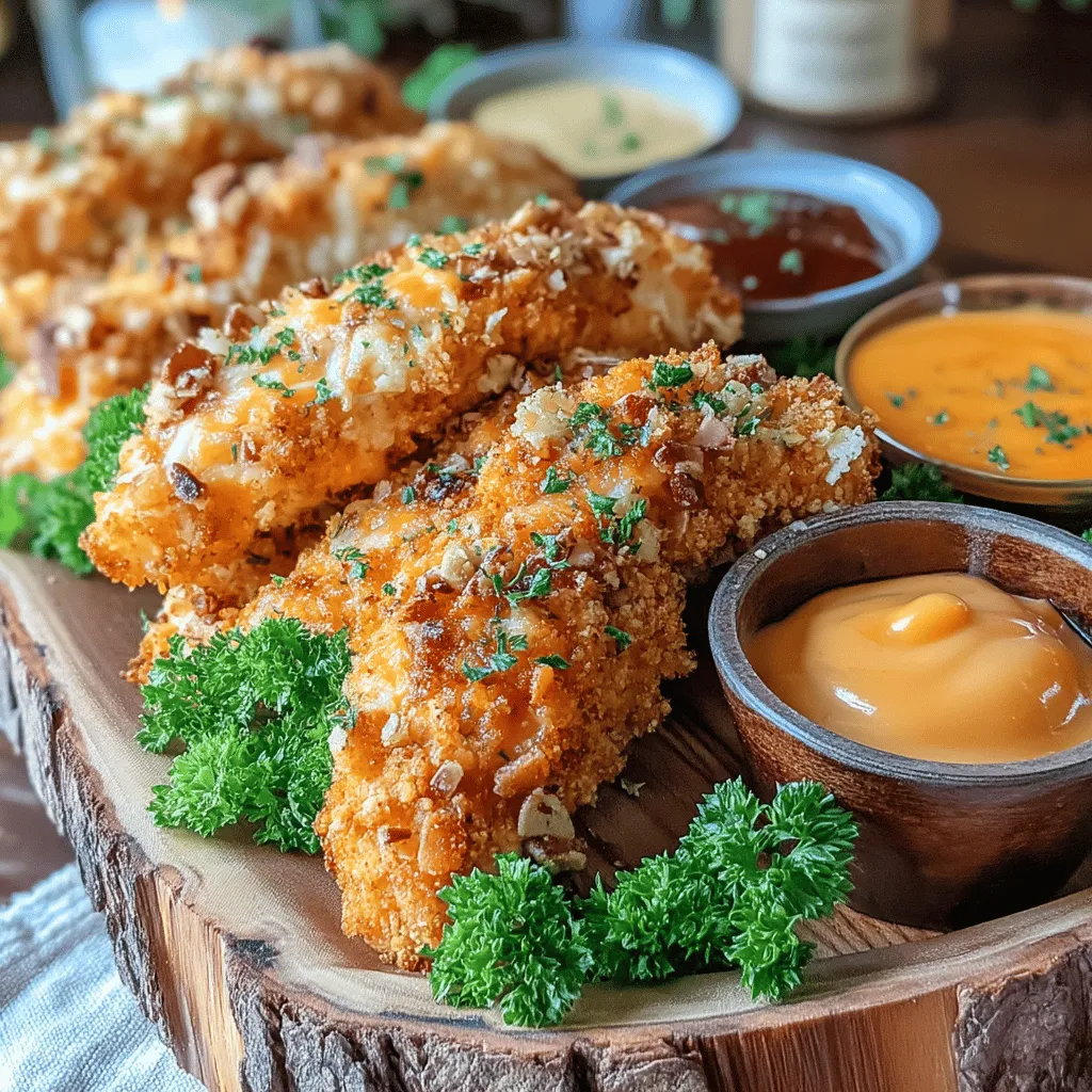 Chicken tenders are a beloved dish, perfect for families and versatile enough to suit various occasions. They can be enjoyed as a main course, in salads, or even as a snack. This recipe adds an exciting twist to the classic chicken tender by incorporating pecans, which provide a delightful crunch and a rich, nutty flavor.