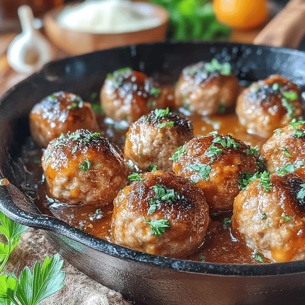 If you're looking for a delicious twist on a classic dish, these Skillet Bourbon Glazed Turkey Meatballs are the perfect fit. This recipe combines the health benefits of turkey with a rich and flavorful bourbon glaze, making it a standout choice for any meal. Turkey meatballs are not only lower in fat compared to traditional meatballs, but they also absorb flavors beautifully, resulting in juicy and tender bites.