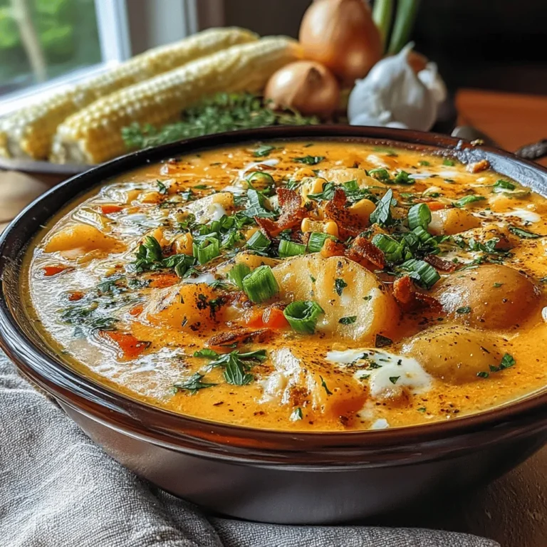In the realm of comfort food, few dishes can rival a warm bowl of chowder. Particularly, a savory sweet corn chowder is a delightful way to celebrate the natural sweetness of corn while providing a hearty meal in just 30 minutes. This recipe is perfect for busy weeknights, yet it's sophisticated enough to impress guests at a dinner party.
